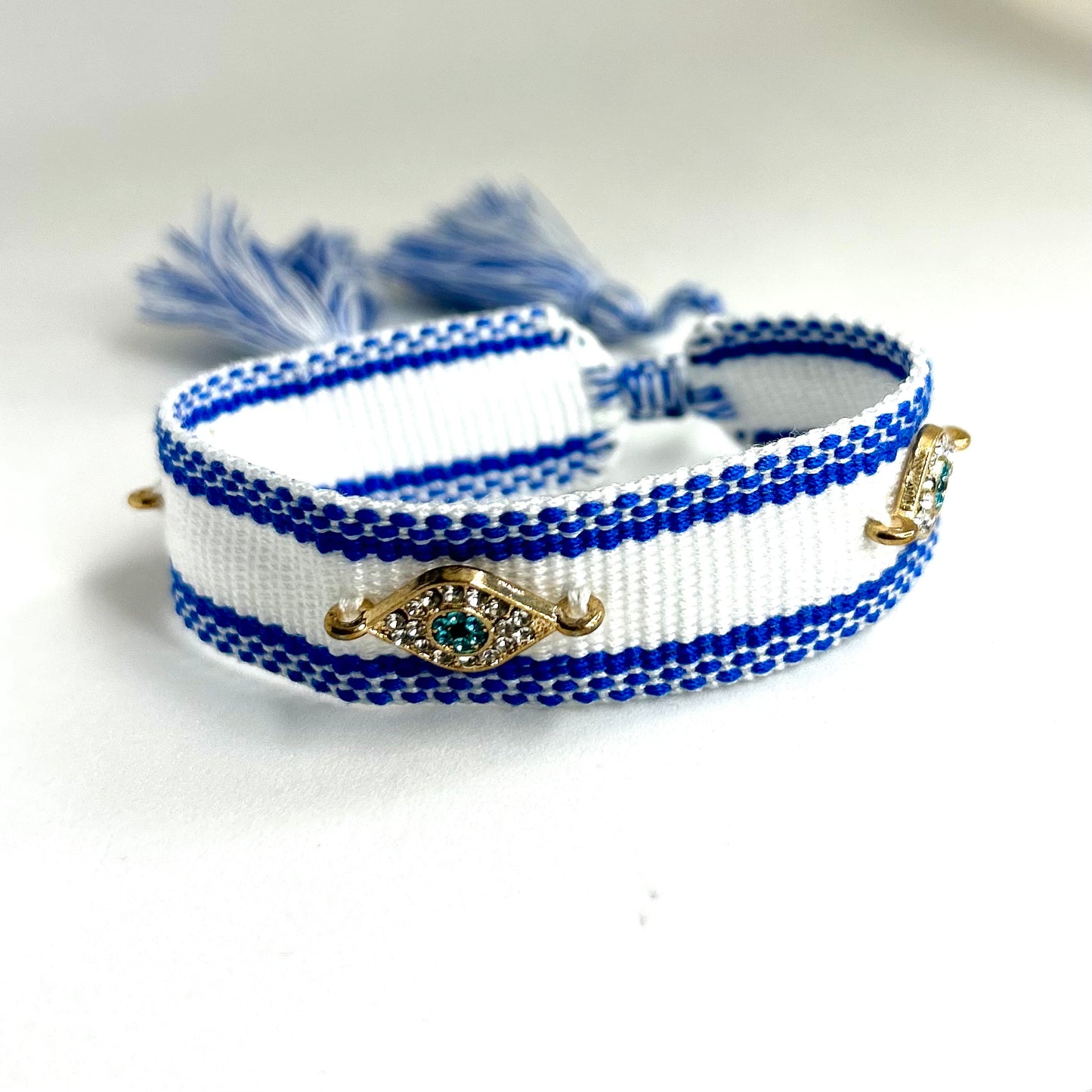 Bracelet tissu santorini